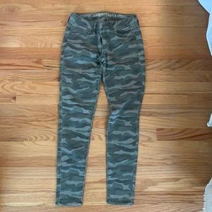 Camo jeans